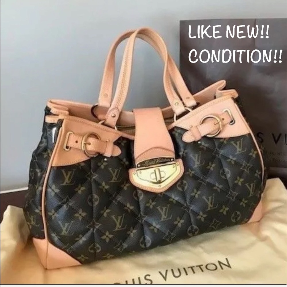 🚨DISCONTINUED 🚨XLARGE quilted LOUIS VUITTON tote